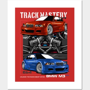 E46 Track Mastery Posters and Art